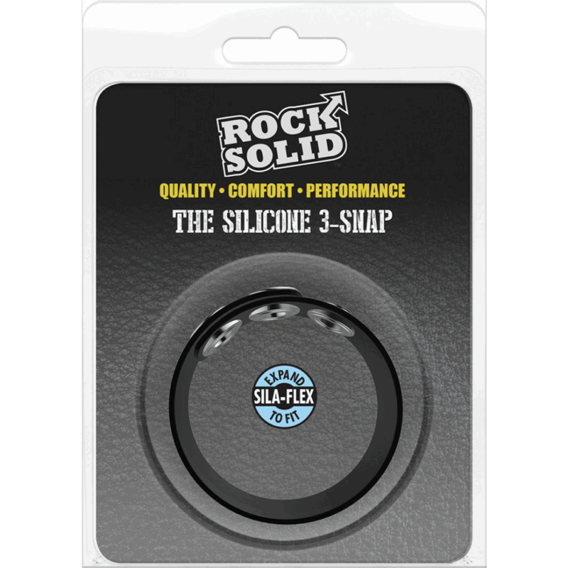 De Silicone 3 Snap - Cockring - Image 5