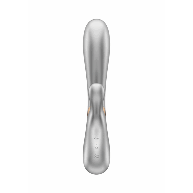 Hot Lover - Verwarmde Konijnen Vibrator - Champagne - Image 3