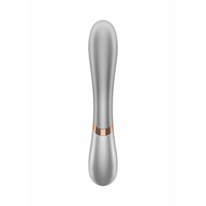 Hot Lover - Verwarmde Konijnen Vibrator - Champagne - Image 4