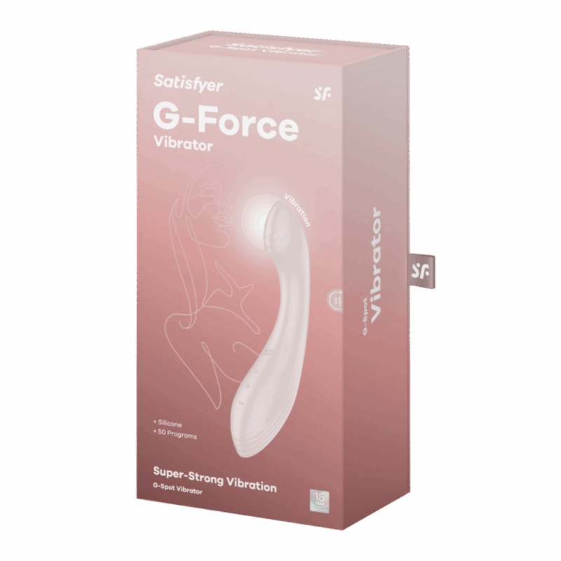 G-Force - Super Sterke G-Spot Vibrator - Beige - Afbeelding 6