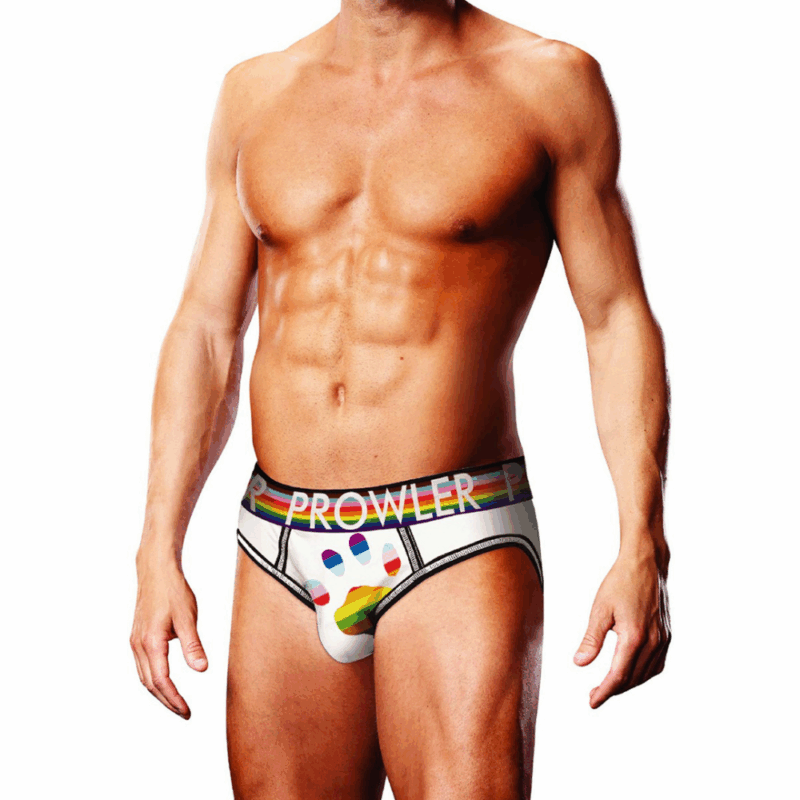 Oversized Paw Open Brief - M - Wit - Image 2