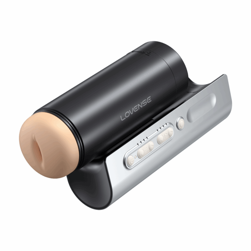 Solace Pro - App-gestuurde Automatische Mannelijke Stroker - Zwart - Image 2