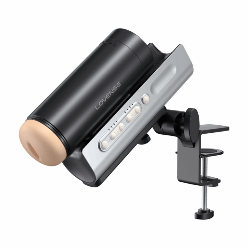 Solace Pro - App-gestuurde Automatische Mannelijke Stroker - Zwart - Image 5
