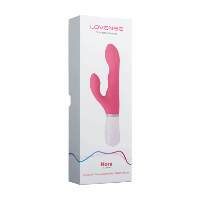 Nora - Bluetooth Afstandsbediening Konijnen Vibrator - Roze - Image 4