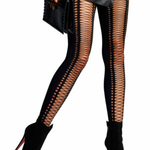 Leg Avenue Spandex Lace Up Pantyhose