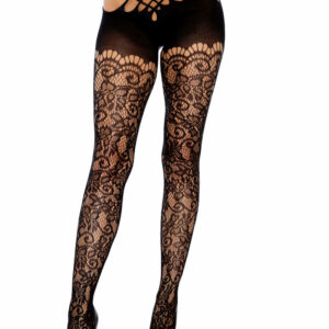 Leg Avenue Wrap Around Crotchless Tights