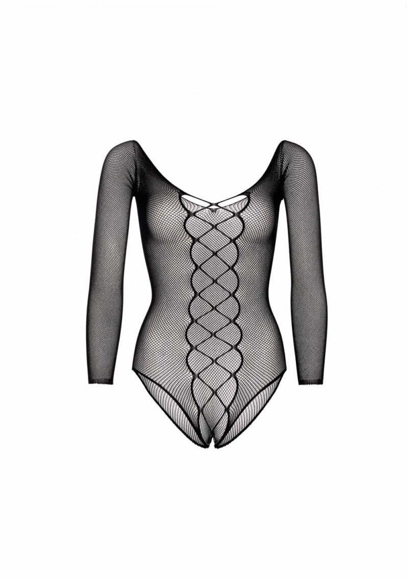 Leg Avenue Fishnet crotchless teddy - Image 3