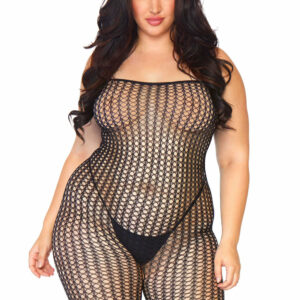 Leg Avenue Seamless Crochet Bodystocking