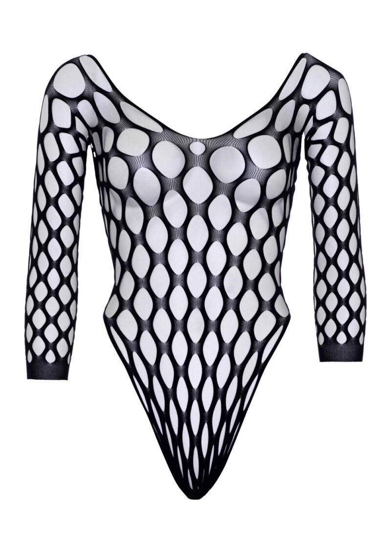 Leg Avenue Pothole net sleeve bodysuit - Image 4