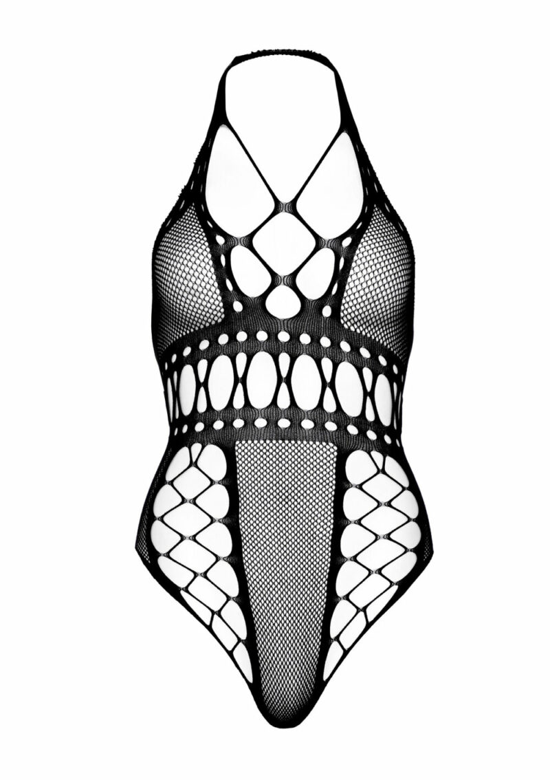 Leg Avenue Net backless thong teddy - Image 4