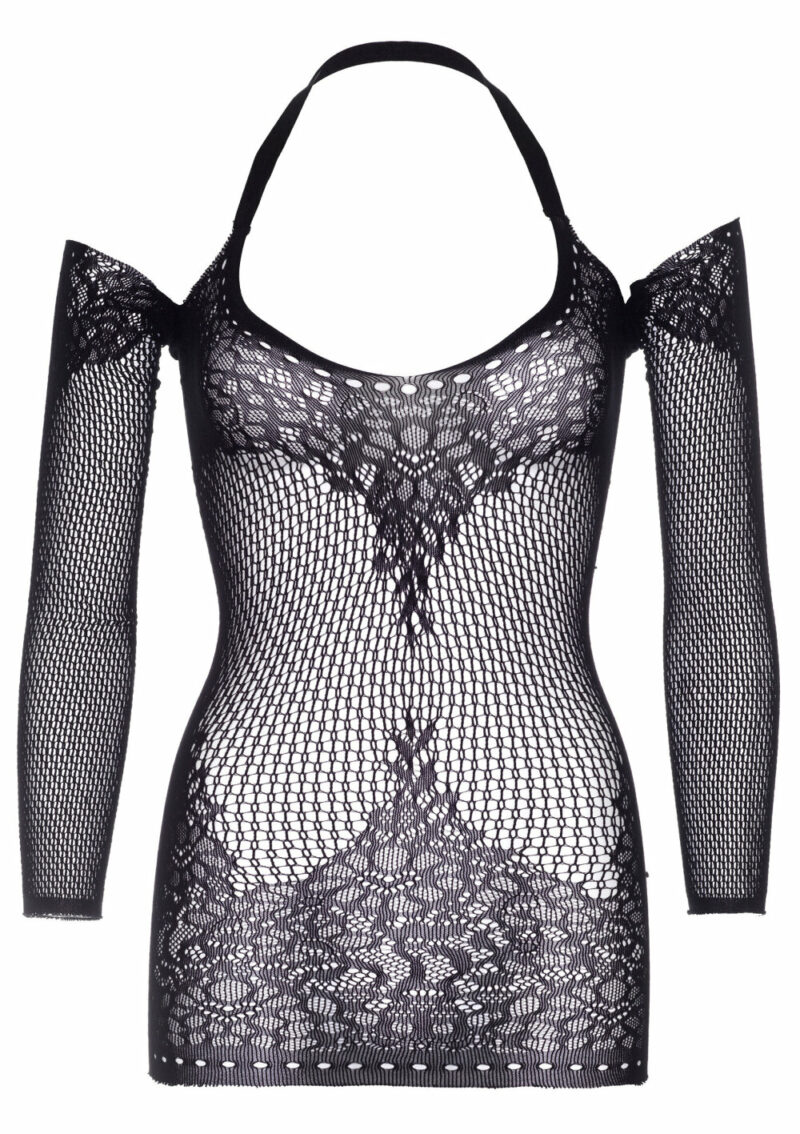 Leg Avenue Twist halter mini dress - Image 3