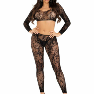 Lace Crop Set