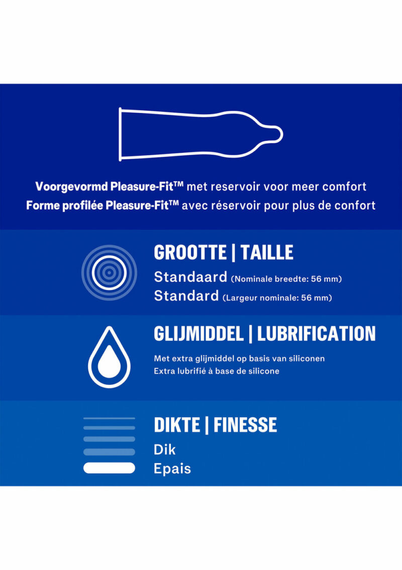 Durex NL / FR Extra Safe 6x 3pcs - Image 2