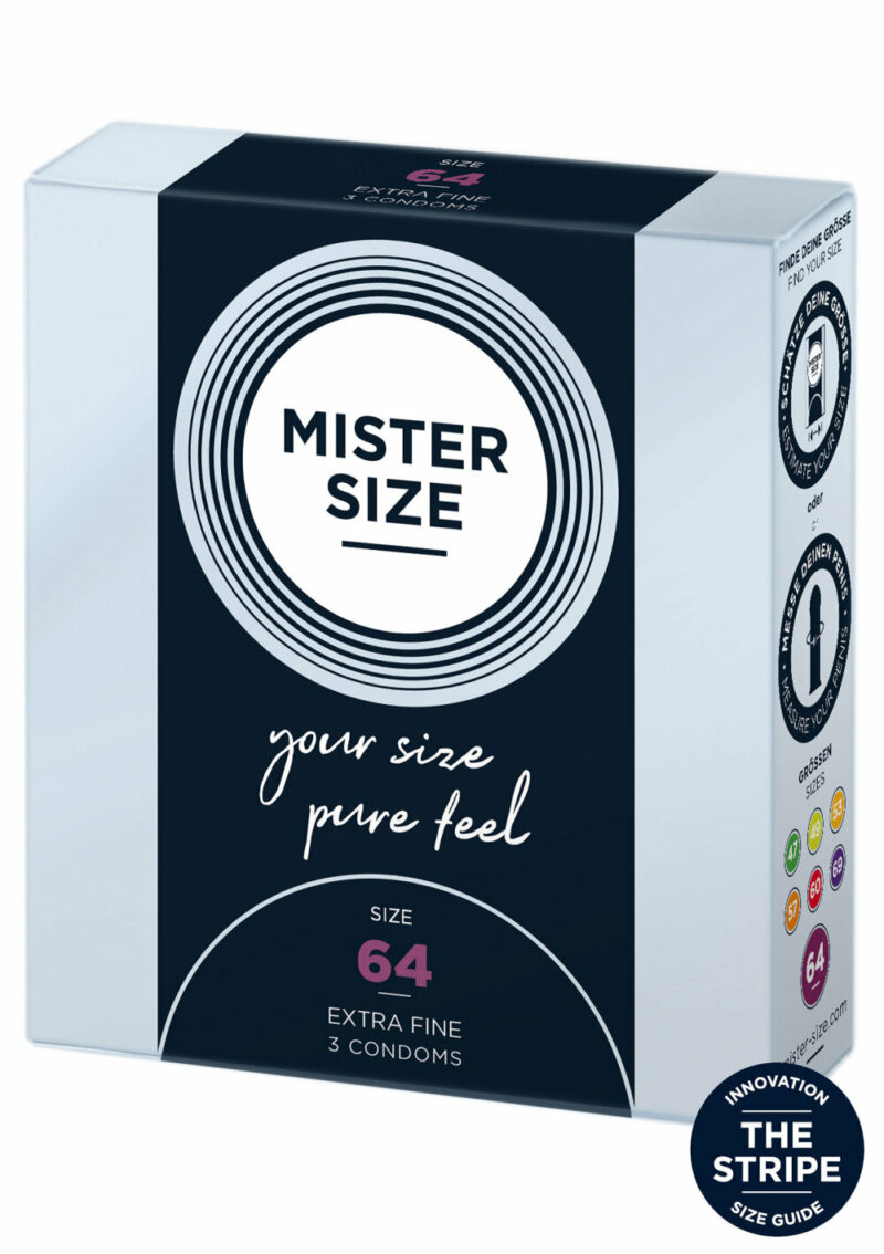 Mister Size 64mm Condoms 3pcs