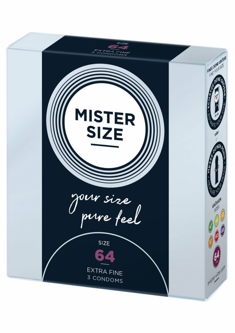 Mister Size 64mm Condoms 3pcs - Image 2