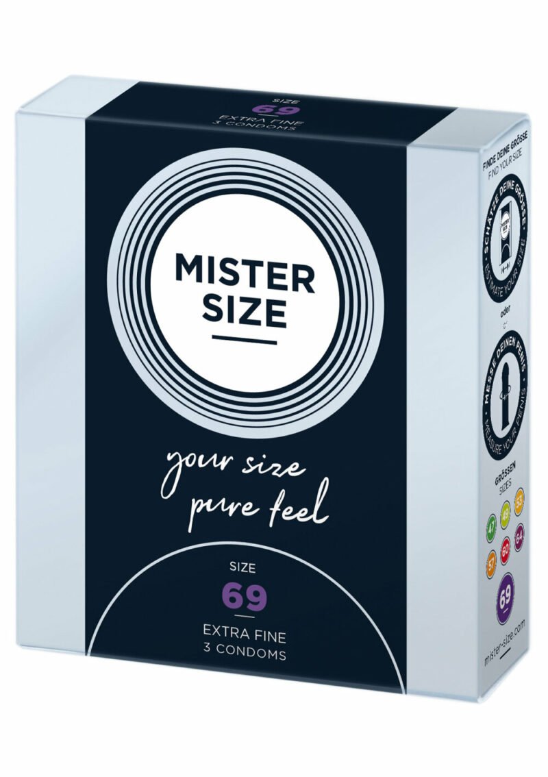 Mister Size 69mm Condoms 3pcs - Image 2