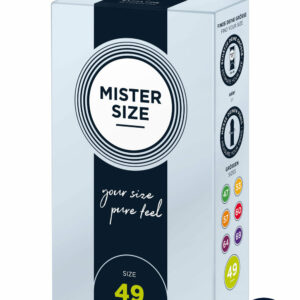 Mister Size 49mm Condoms 10pcs