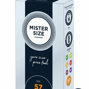 Mister Size 57mm Condoms 10pcs