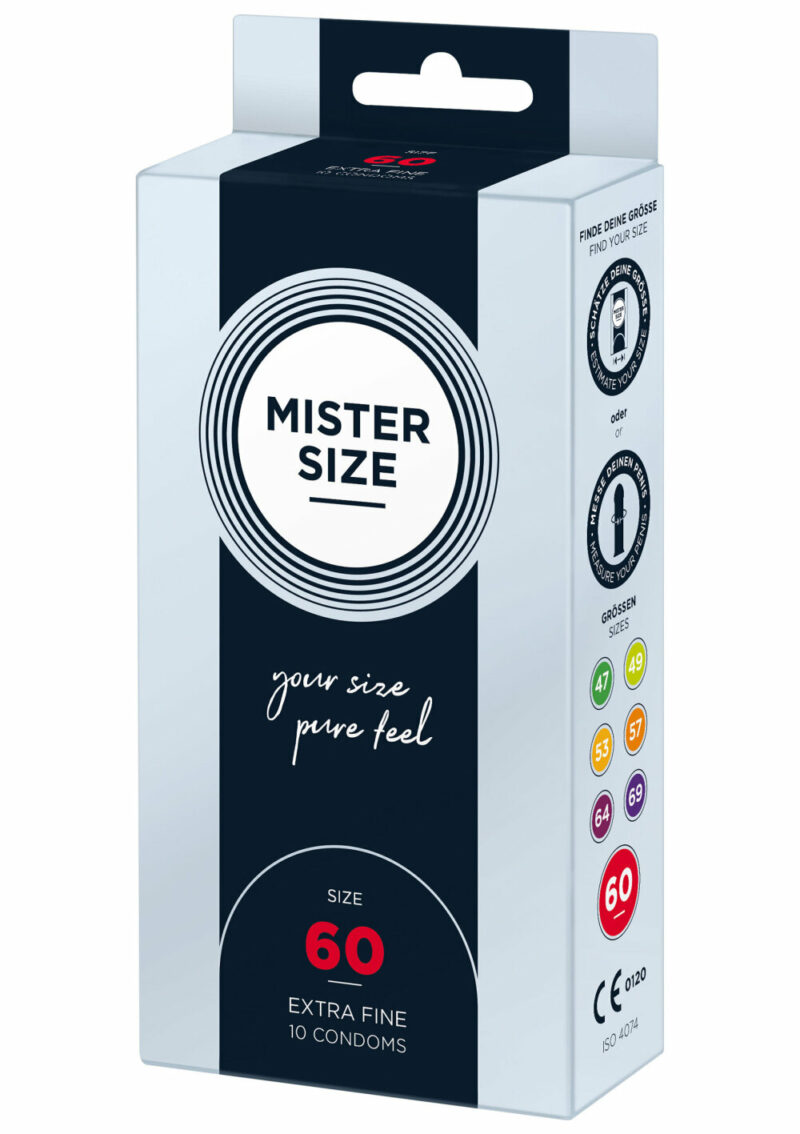 Mister Size 60mm Condoms 10pcs - Image 2