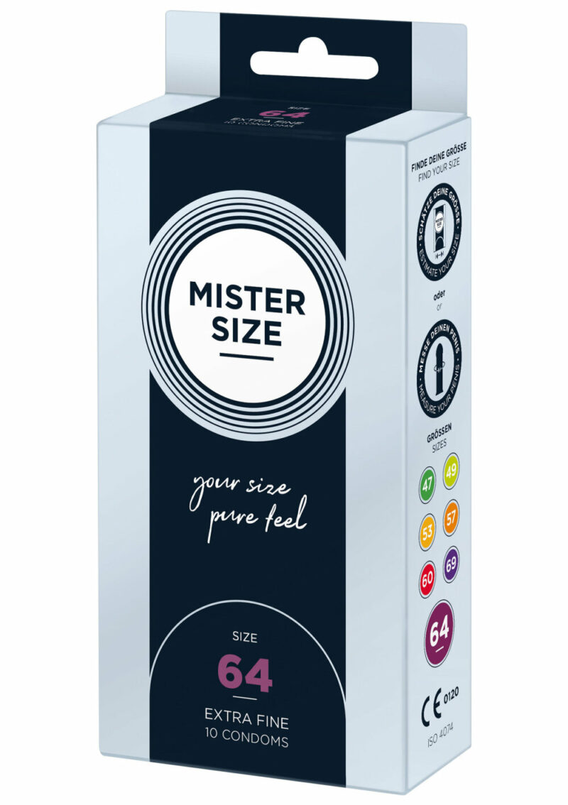 Mister Size 64mm Condoms 10pcs - Image 2