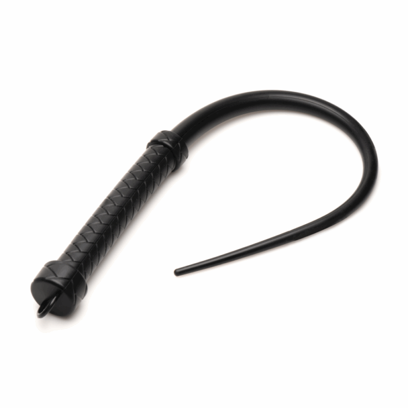 Viper Tail - Siliconen zweep - Zwart