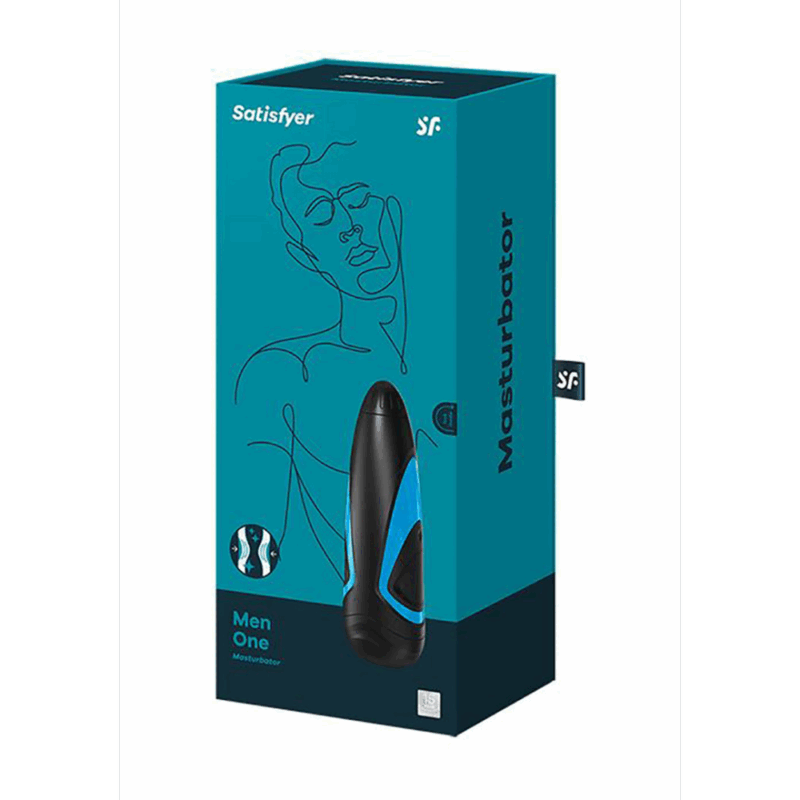 Mannen One - Masturbator - Zwart/Blauw - Image 6