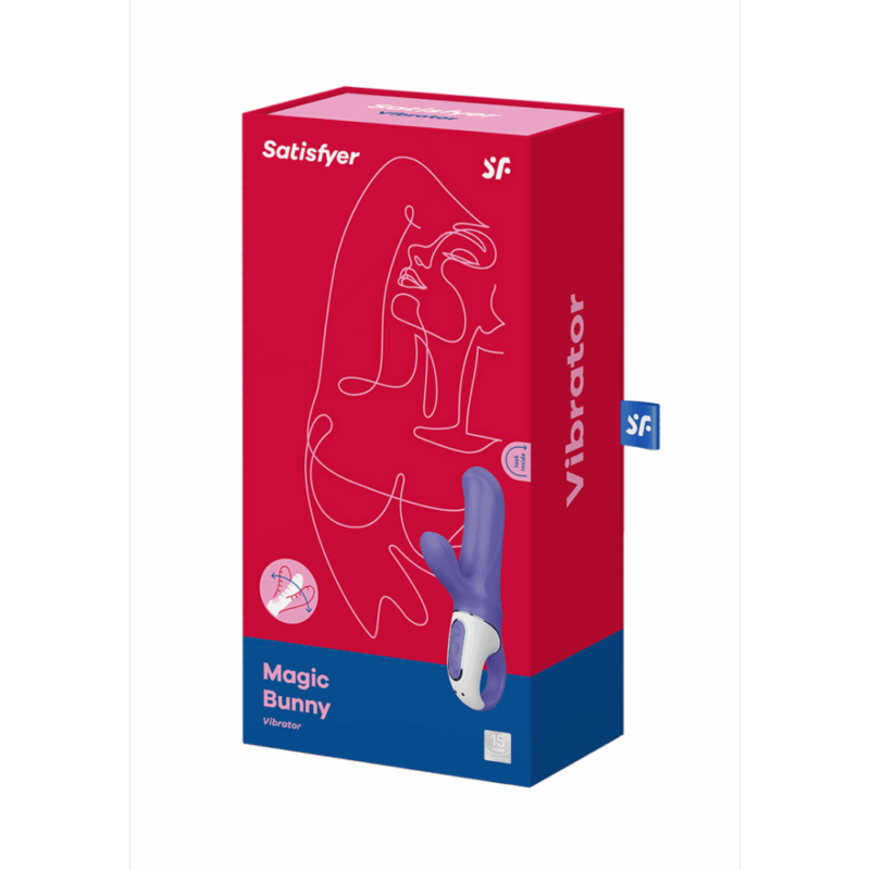 Magic Bunny - Rabbit Vibrator - Blauw - Image 5