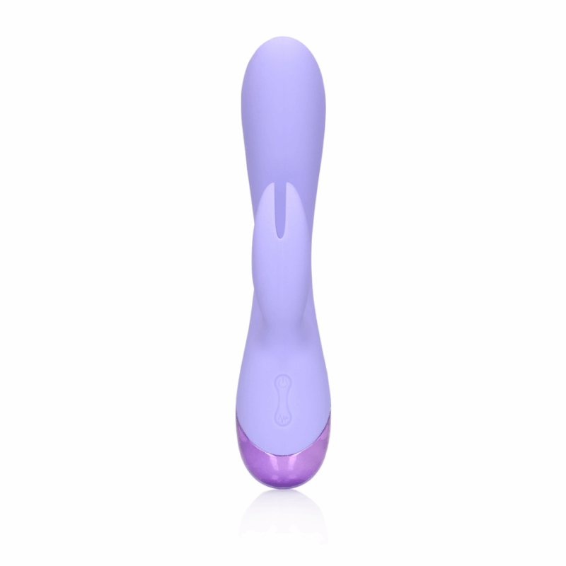 Zachte Silicone Konijn Vibrator - Digitale Lavendel - Image 4