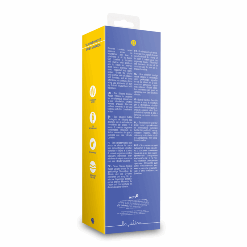 Siliconen Puntige Konijnen Vibrator - Protanopia - Image 3