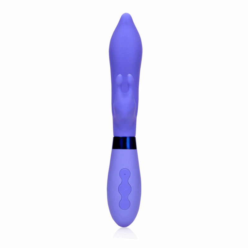 Siliconen Puntige Konijnen Vibrator - Protanopia - Image 2