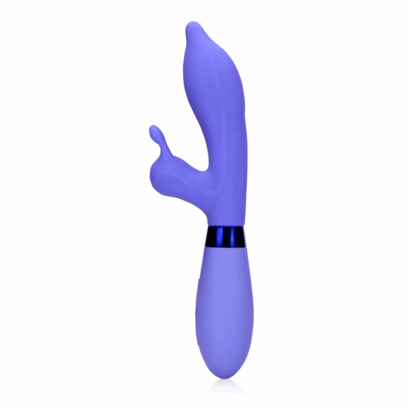 Siliconen Puntige Konijnen Vibrator - Protanopia