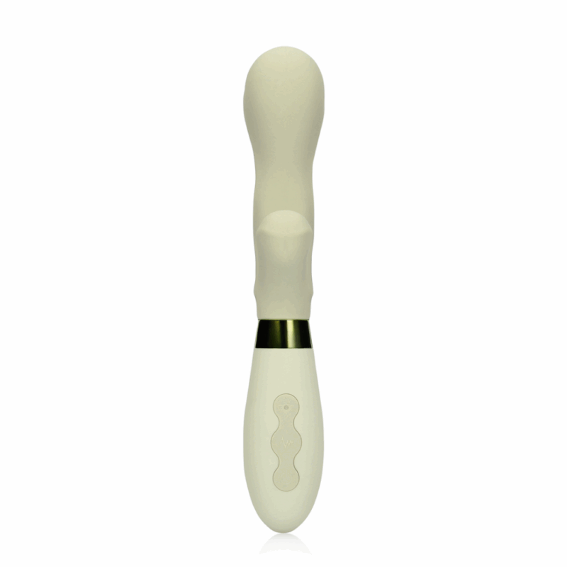 Siliconen Rabbit Vibrator - Misty Green - Image 2