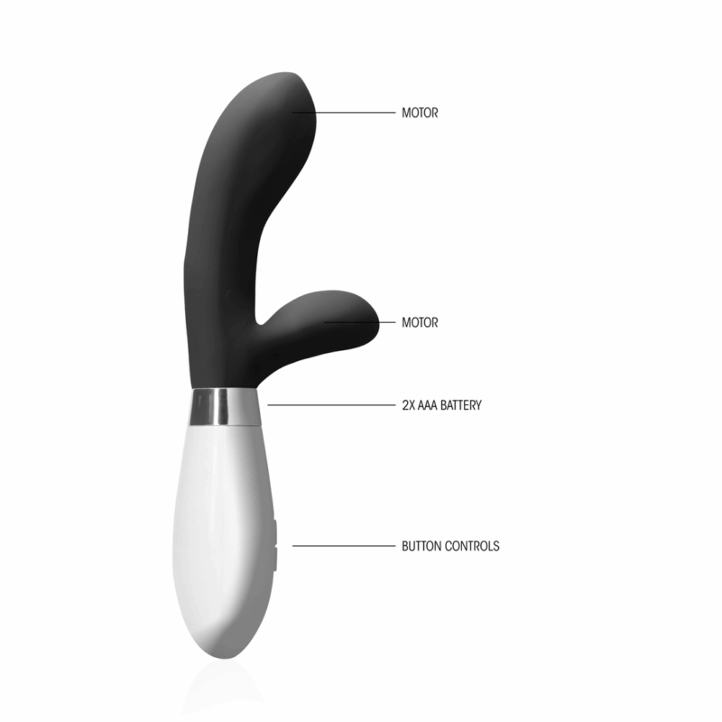 Achilles - Clitorale Stimulator en Vibrator - Zwart - Afbeelding 2