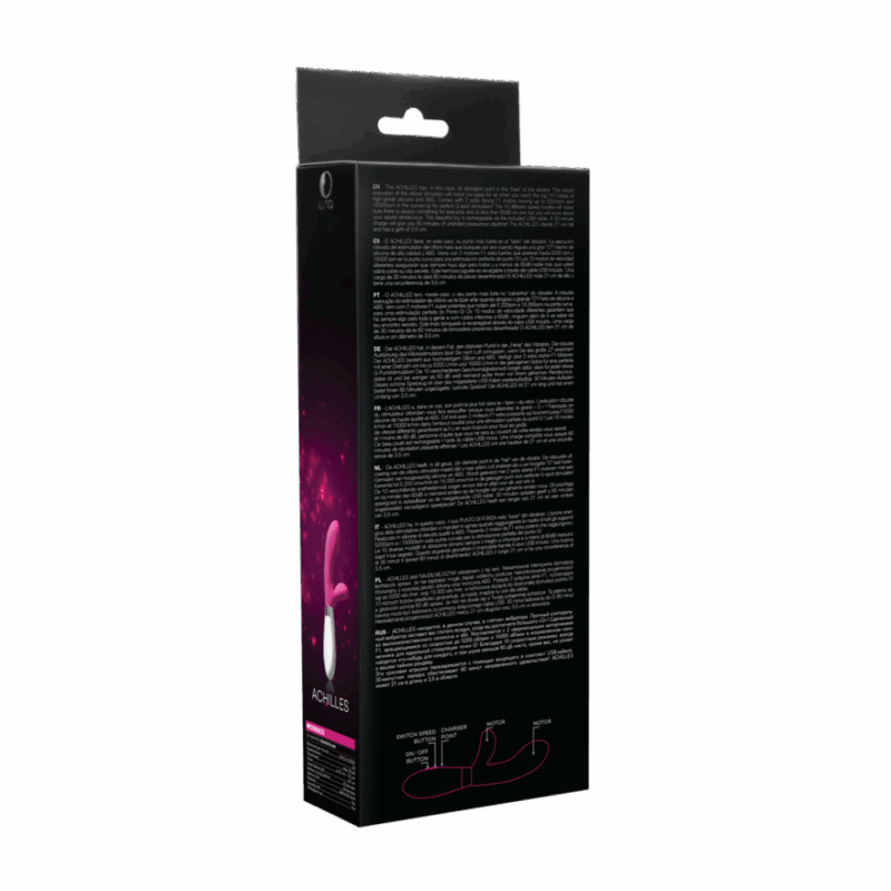 Achilles - Oplaadbare Rabbit Vibrator - Roze - Image 2