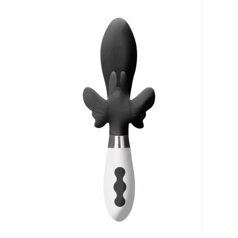 Alexios - Oplaadbare Rabbit Vibrator - Zwart - Image 2