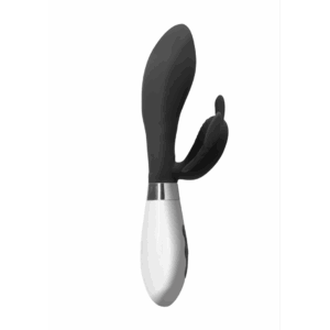 Alexios - Oplaadbare Rabbit Vibrator - Zwart