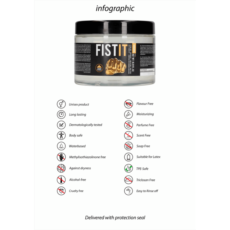 Waterbased Glijmiddel - 17 fl oz / 500 ml - Afbeelding 4
