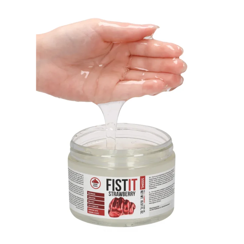 Extra Dikke Glijmiddel - Aardbei / 500 ml - Afbeelding 4