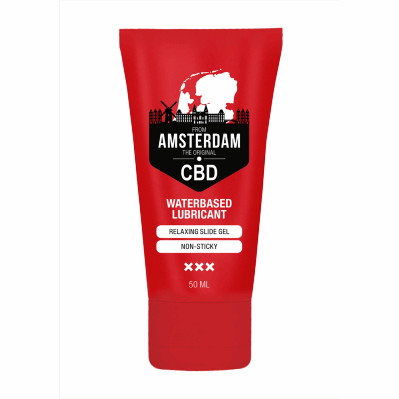 Originele CBD uit Amsterdam - Waterbasis Glijmiddel - 2 fl oz / 50 ml