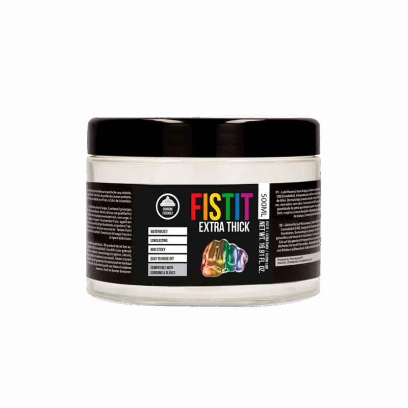 Extra Dikke Glijmiddel Rainbow Edition - 17 fl oz / 500 ml