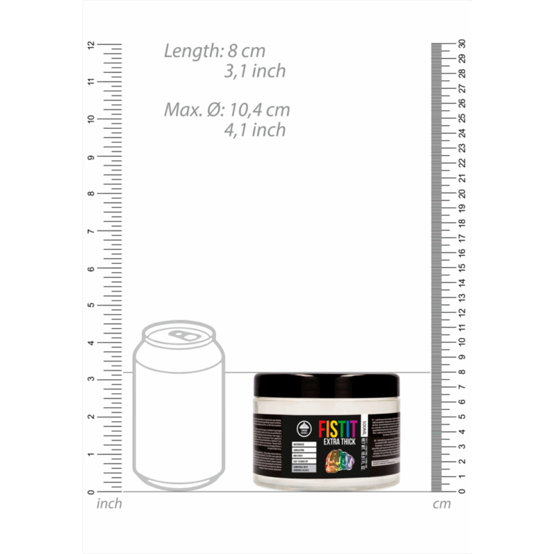 Extra Dikke Glijmiddel Rainbow Edition - 17 fl oz / 500 ml - Image 5
