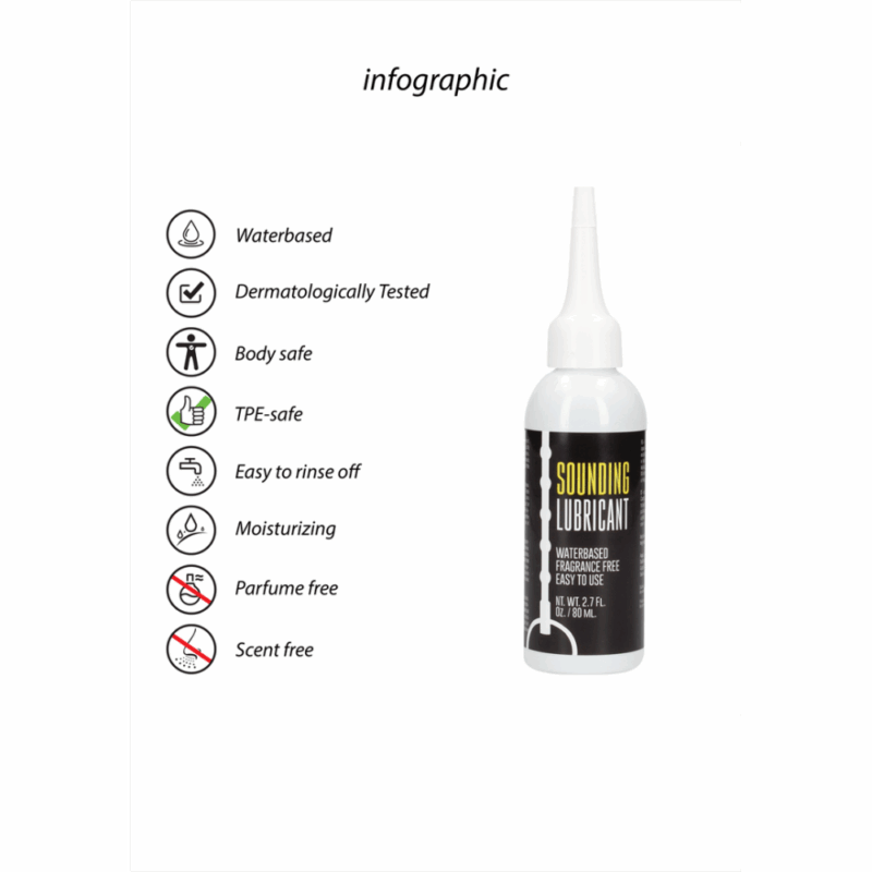Urethrale Sounding Glijmiddel - 3 fl oz / 80 ml - Image 2