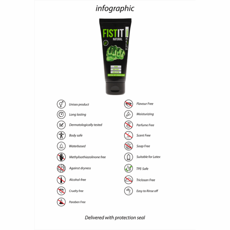 Natuurlijke Waterbasis Glijmiddel - 3.4 fl oz / 100 ml - Image 2