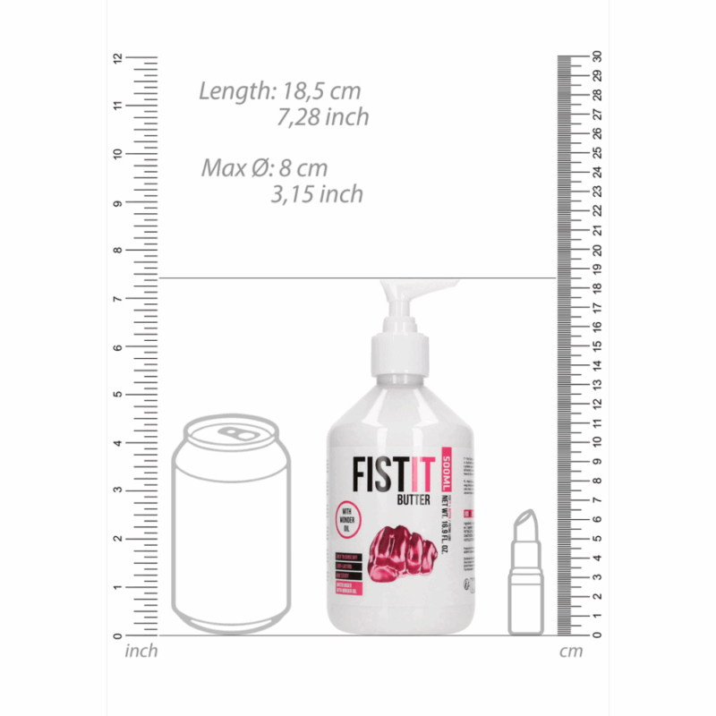 Waterbased Sliding Butter - 500 ml - Pomp - Image 5