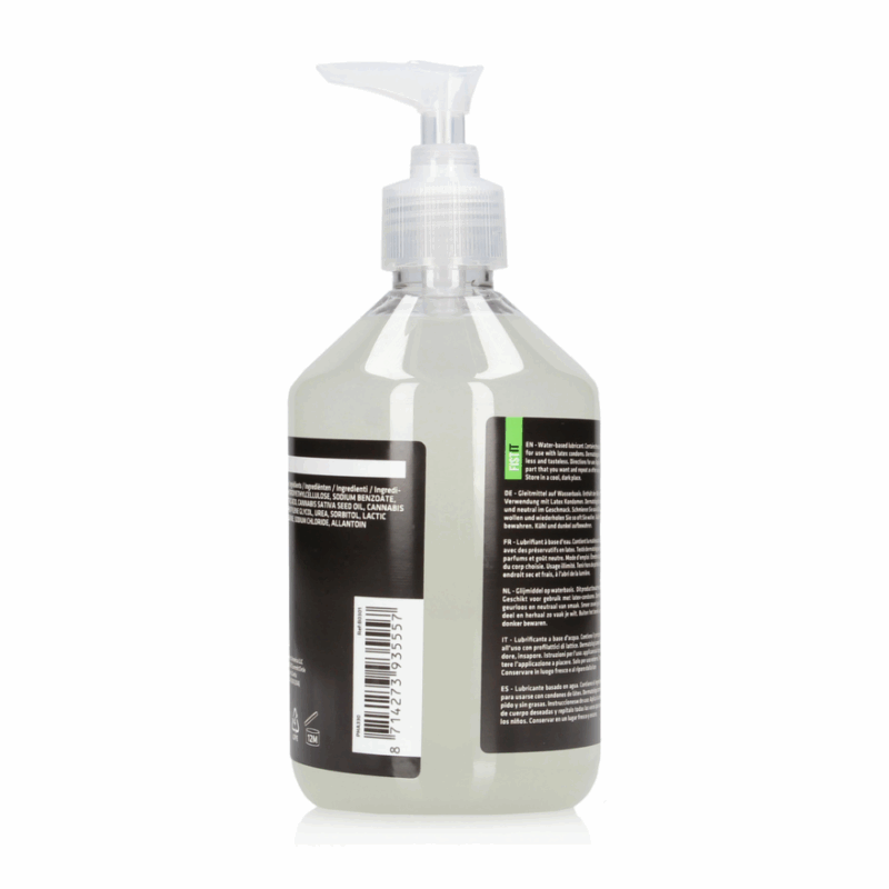 CBD Glijmiddel - 500 ml - Pomp - Image 2