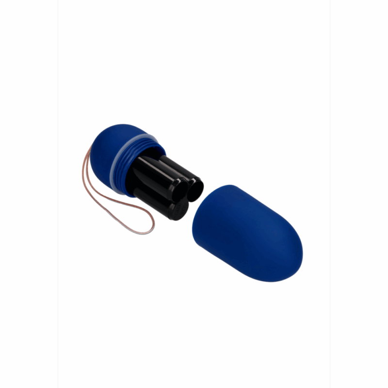 Vibrerende Ei met 10 Snelheden en Afstandsbediening - L - Blauw