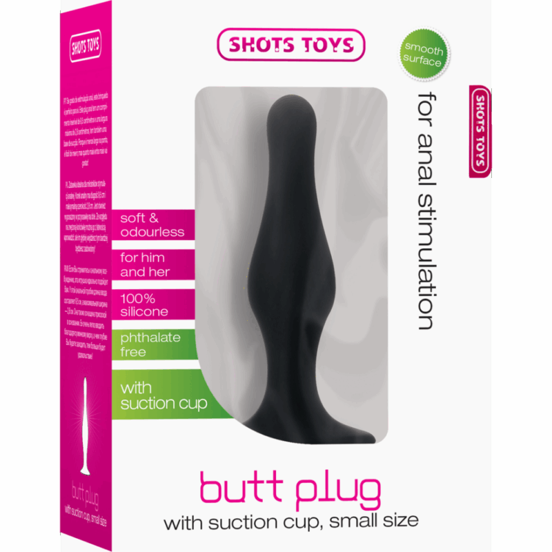 Butt Plug met Zuignap - Klein - Image 2