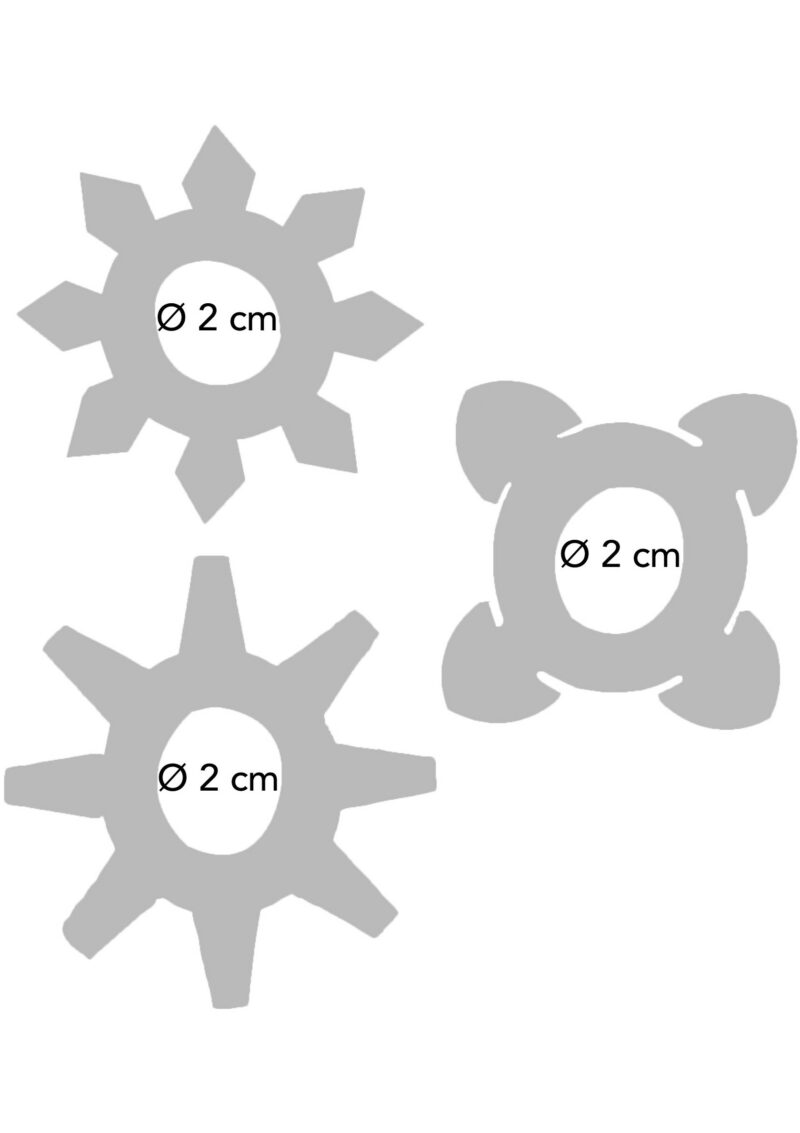 ToyJoy Basics Tickle C-Rings - Afbeelding 3