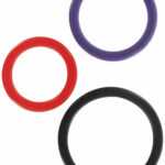 Triple Rings Multicolor 3pcs