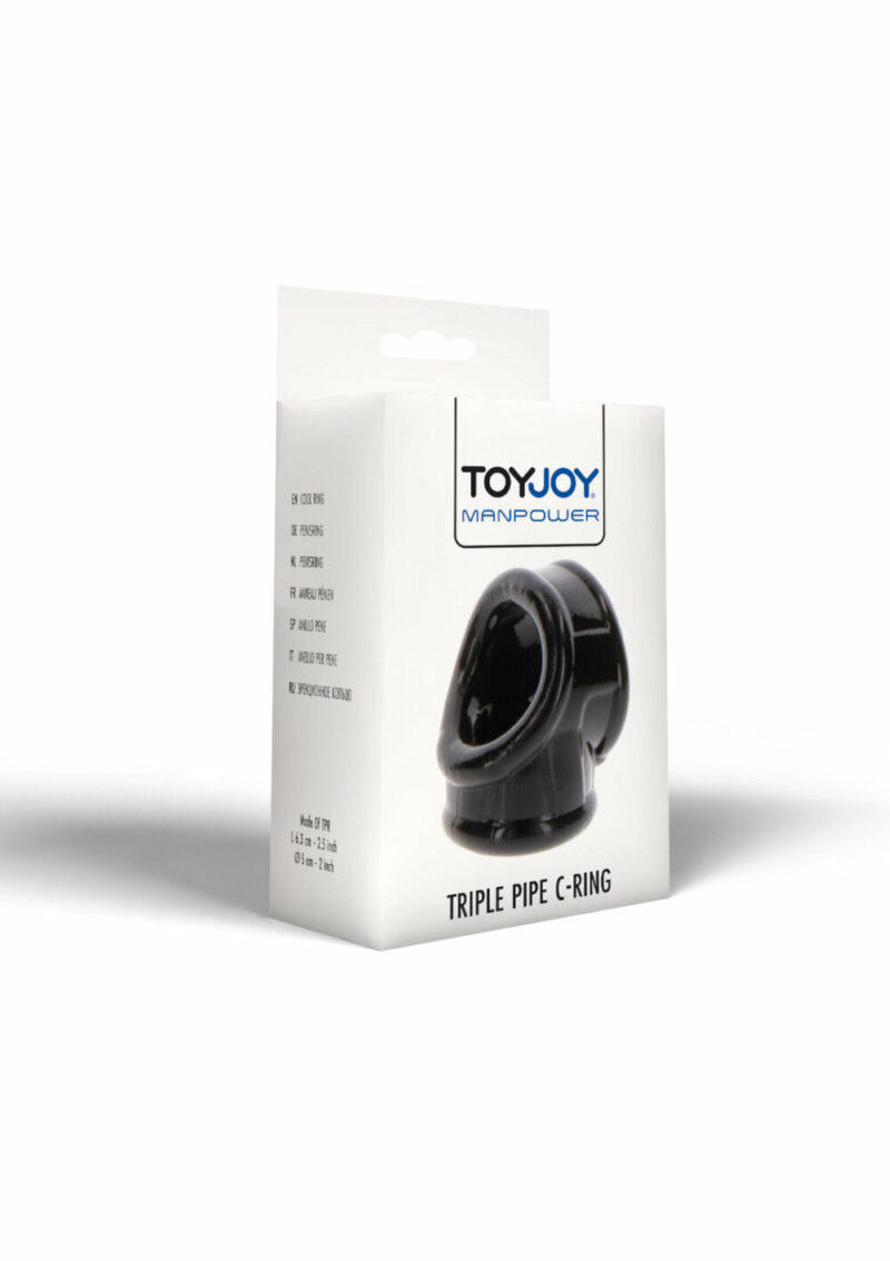 ToyJoy Manpower Triple Pipe C-Ring - Afbeelding 2